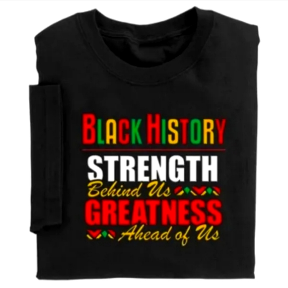 Gildan Strength behind Us Inspirational Unixed T-Shirt Size Large. - Picture 2 of 4